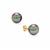 Tahitian Cultured Pearl Earrings in 9K Gold (10MM)