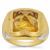 Idar Citrine Ring in Two Tone Gold Plated Sterling Silver 8.45cts