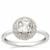 White Topaz Ring in Sterling Silver 1.35cts