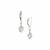 Herkimer Quartz Earrings in Sterling Silver 1.91cts