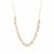 Amazonite Necklace with Kaori Freshwater Cultured Pearl in Gold Tone Sterling Silver