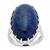Sar-i-Sang Lapis Lazuli Ring in Sterling Silver 20.40cts