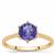 AAA Tanzanite Ring in 9K Gold 1.40cts