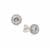 Marambaia Ice White Topaz Earrings in Sterling Silver 1.40cts 