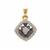 Burmese Spinel Pendant with Diamonds in 18K Gold 3.33cts