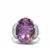 Anahi Ametrine Ring with White Zircon in Sterling Silver 11.68cts