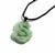 Type A Jadeite Carved Dragon Rope Necklace with Jilin Peridot 186.15cts
