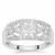 Diamonds Ring in Sterling Silver 0.52ct