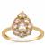 Idar Pink Morganite Ring in 9K Gold 1.10cts