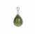 Canadian Nephrite Jade Pendant in Sterling Silver 5.88cts