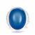 Blue Chalcedony Ring with White Topaz in Sterling Silver 14.38cts