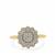 Diamonds Ring in 9K Gold 0.51ct
