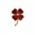 Nampula Garnet Pendant in Gold Plated Sterling Silver 2.35cts
