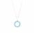 Kashmir Aquamarine Necklace in Sterling Silver 11.50cts
