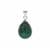 Chrysocolla Pendant in Sterling Silver 14cts