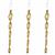 Swirl Glass Icicle Hanging Decoration