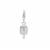 Sterling Silver Magnetic Clasp With Lobster Lock