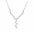 White Topaz Necklace in Sterling Silver 10.20cts