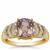 Burmese Spinel Ring with Diamond in 18K Gold 2.78cts