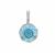 TheiaCut™ Capri Blue Topaz Pendant in Sterling Silver 7.55cts