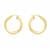Gold Hoop Earrings in 9K 