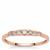 Natural Pink Diamond Ring in 9K Rose Gold 0.27ct