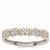 Diamond Ring in Platinum 18K Gold 0.11ct