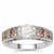 Ratanakiri Zircon Multi Colour Gemstone Ring in Sterling Silver 2.50cts