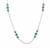 Sakota Emerald Necklace in Sterling Silver 2.45cts
