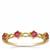 Burmese Red Spinel Ring in 9K Gold
