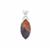 Iolite Sunstone Pendant in Sterling Silver 13.50cts