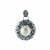 Mabe Pearl Pendant in Sterling Silver (11mm)