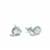  Ratanakiri White Zircon Sterling Silver Earrings  