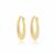 Earrings  in Gold Plated Sterling Silver
