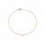 Letter 'E' Bracelet in 9K Gold