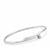 Elegance 'Nailed It' Bangle in Sterling Silver