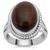 Red Tiger's Eye Ring in Sterling Silver 8.70cts