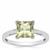 Csarite® Ring in 9K White Gold 2cts