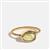 Callista 1.50ct Labradorite Gold Plated Ring
