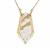 Lehrer Bahia Cut Crystal Quartz Necklace in 9K Gold 23.95cts
