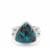 Chrysocolla Ring in Sterling Silver 8.50cts