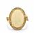 Coober Pedy Opal Ring with Argyle Cognac Diamonds in 18K Gold 3.54cts