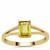 Yellow Sapphire Ring in 9K Gold 0.85ct