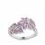 Rose De France Amethyst Ring in Sterling Silver 1.30cts