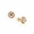 Minas Gerais Kunzite Earrings in 9K Gold 1.80cts