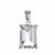 Nigerian Cullinan White Topaz Pendant in Sterling Silver 8.54cts