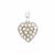 Indonesian Seed Pearl Pendant in Sterling Silver