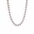 Blush Edison Cultured Pearl Rhodium Plated Sterling Silver Necklace (12 to 14mm)