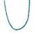 Cochise Turquoise Necklace in Sterling Silver 66.70cts