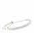 Ratanakiri White Zircon Slider Bracelet in Sterling Silver 4.65cts